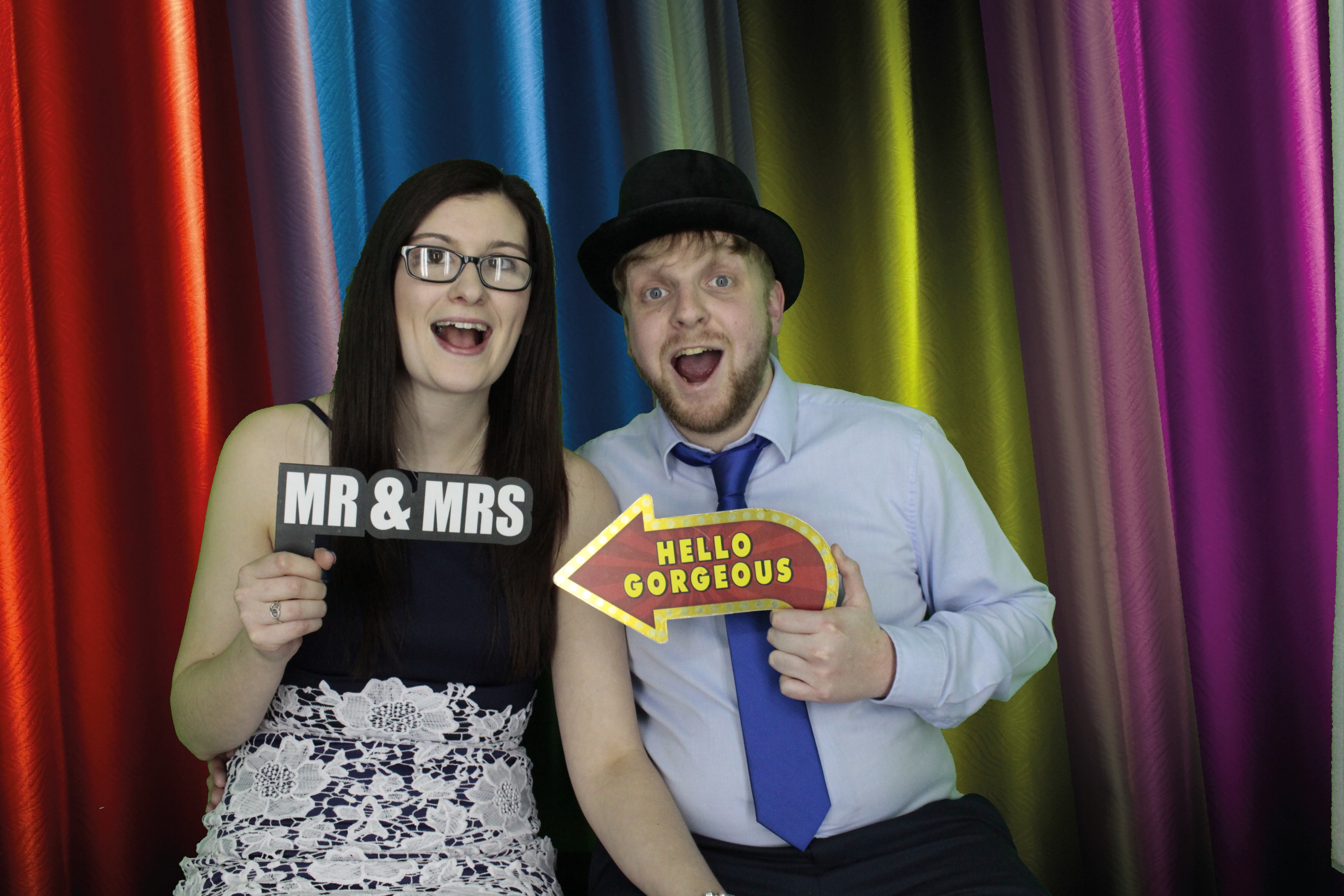 Nikki Carr's Wedding | View more photos from the event at gallery.myphotoboothexperience.co.uk/u/MyPhotoBoothExperienceLtd/Nikki-Carrs-Wedding